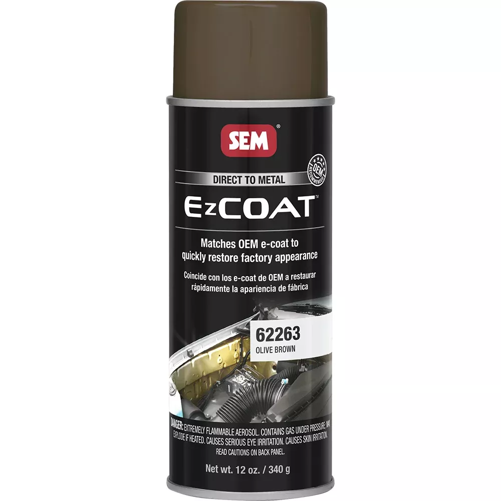 SEM Ez Coat – 16oz Aerosol Can – Olive Brown [62263]