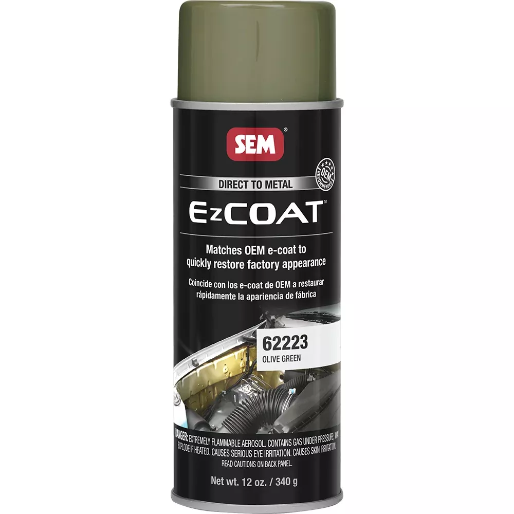SEM Ez Coat – 16oz Aerosol Can – Olive Green [62223]