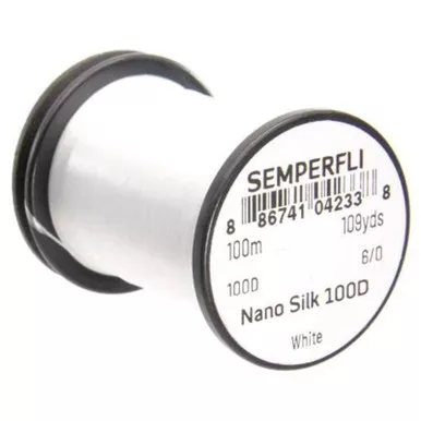 Semperfli Nano Silk 100D 6/0 White