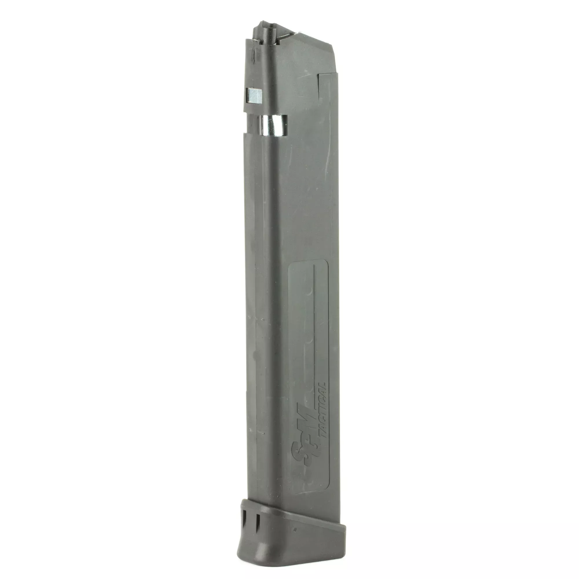 Sgm Tactical Magazine For - Glock 9mm 33rd Black Polymer