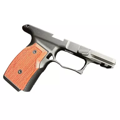 Sharps Bros. SBGM01-G2 Grip Module for SIG Sauer P365X/P365XL, Black Anodize with Brazilian Cherry