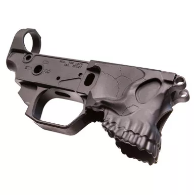 Sharps Bros SBLR03 The Jack Stripped Lower Multi-Caliber Black Anodized Finish 7075-T6 Aluminum Compatible w/Mil-Spec AR-15 Internal Parts