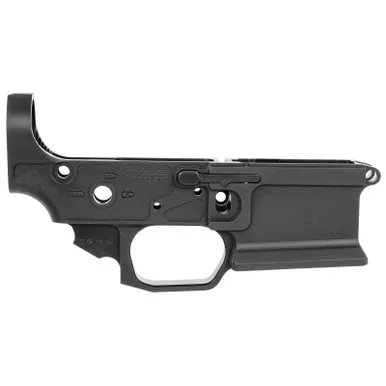 Sharps Bros SBLR08F Livewire Stripped Lower Multi-Caliber 7075-T6 Aluminum w/Black Anodized Finish Compatible w/Mil-Spec Internal Parts