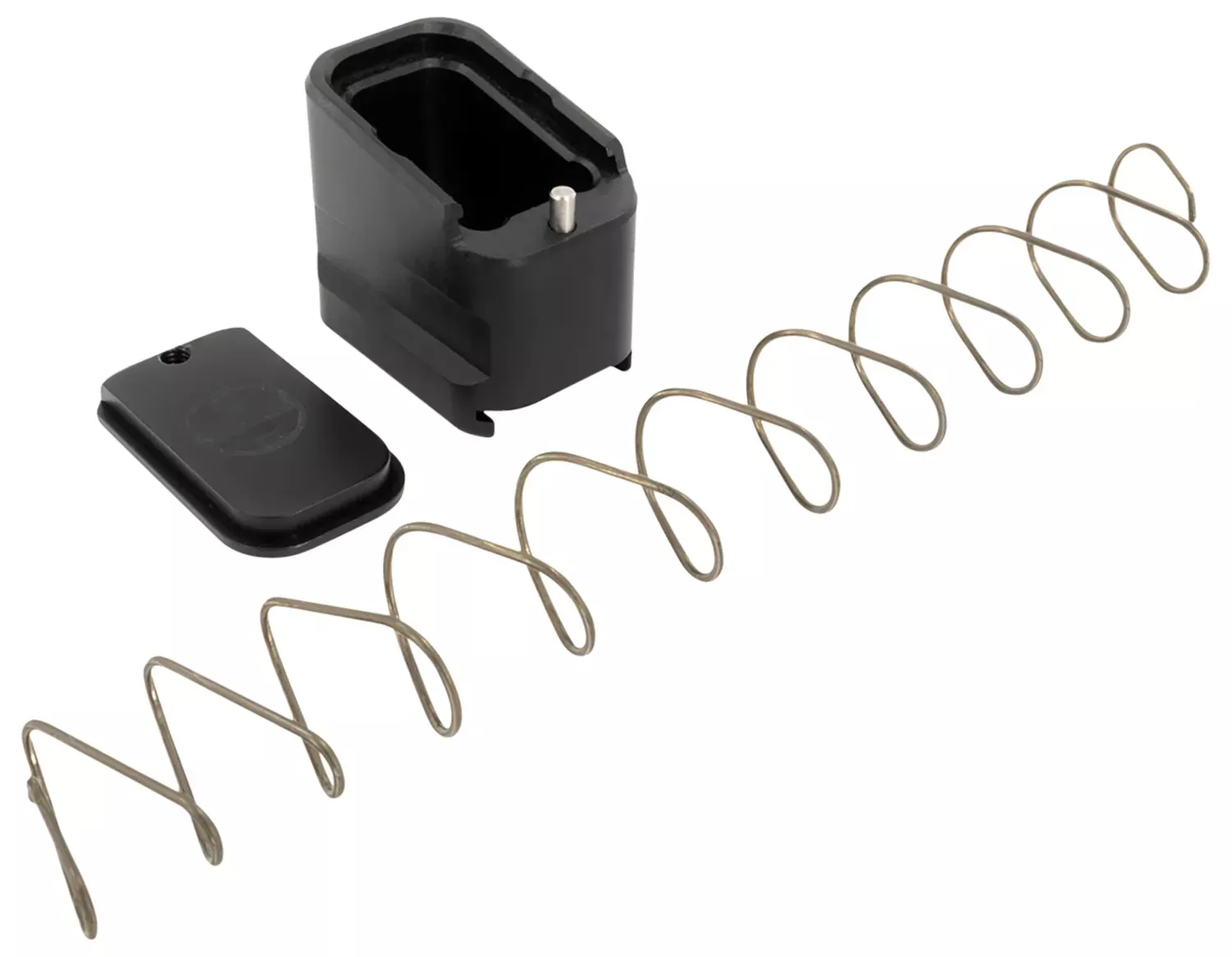 Shield Arms Magazine Extension for Glock 19/23, 5rd (9mm), 4rd (40S&W), Black Aluminum