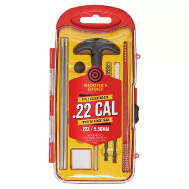 SHOOTERS CHOICE .22 Cal Rifle Cleaning Kit (SHF-SRK-22)