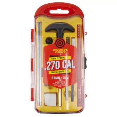 SHOOTERS CHOICE .270 Cal Rifle Cleaning Kit (SHF-SRK-270)
