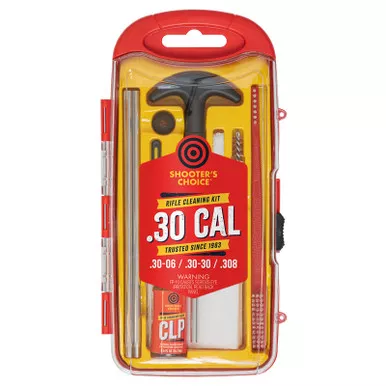 SHOOTERS CHOICE .30 Cal Rifle Cleaning Kit (SHF-SRK-30)
