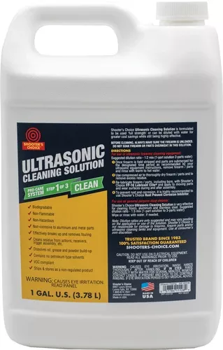 Shooters Choice Ultrasonic – Cleaning Solution 1-gallon