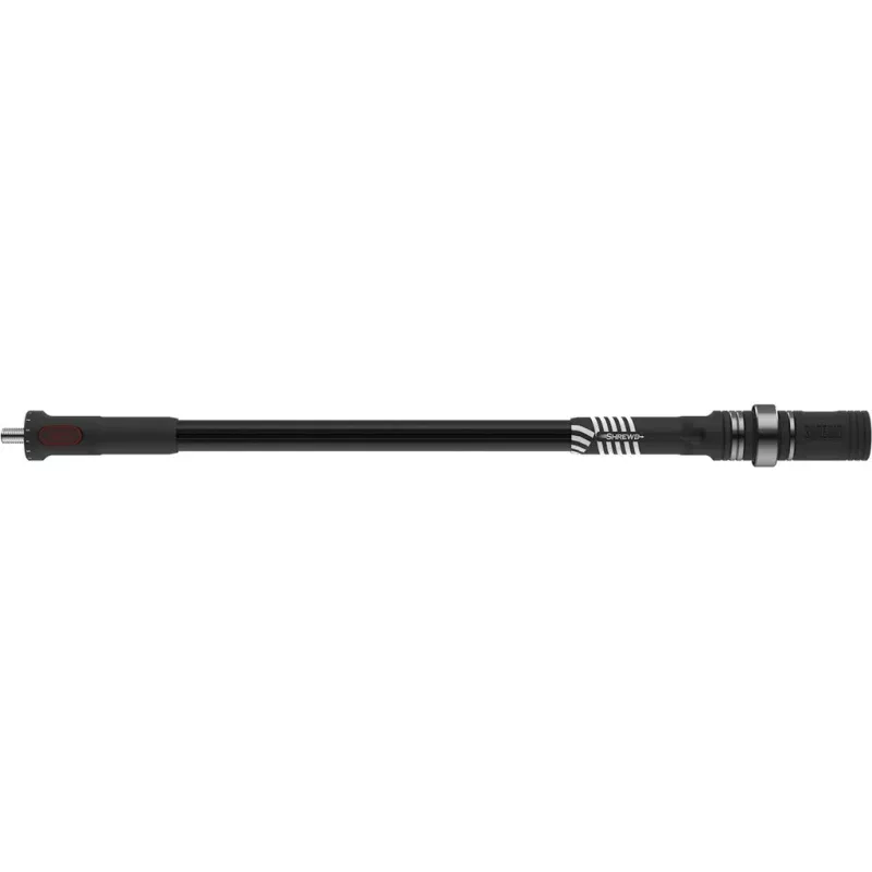 Shrewd Archery INDX Series Stabilizer Matte Black .625 Outer Diameter, 10 Inches