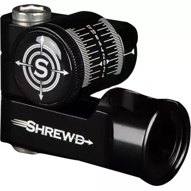 Shrewd Archery SMAVB1ATLASBK Atlas V-Bar Gloss Black, Single