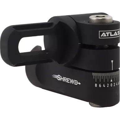 Shrewd Archery SMAVB1ATLASMBK Atlas V-Bar Matte Black, Single