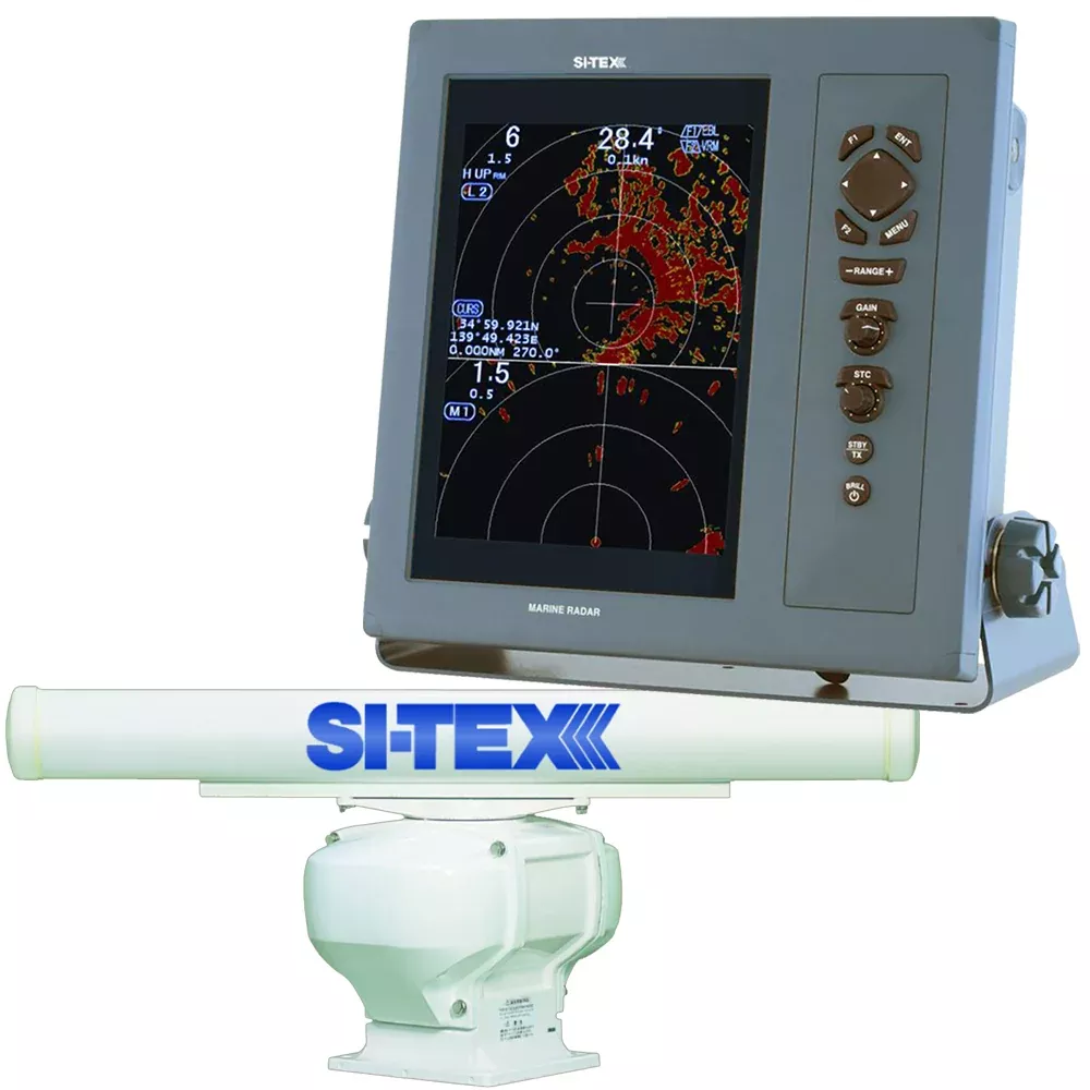 SI-TEX Professional Dual Range Radar w/4kW 3.5′ Array – 10.4″ Color TFT LCD Display [T-2040A-3]