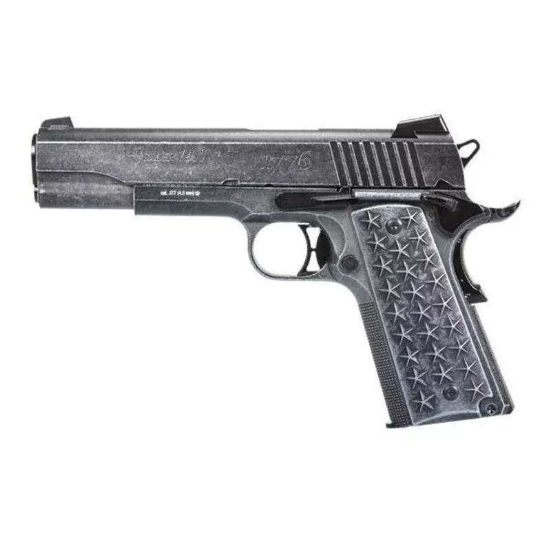 Sig Sauer 1911 We The People Pellet CO2 Pistol Distressed Metal4.5 BB Cal.