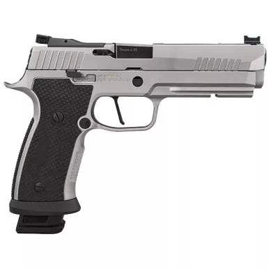 Sig Sauer 320SXG59STAS10 P320 Full Size Frame 9mm Luger 10+1 5" Optic Ready Stainless Steel Slide Black LOK Grip