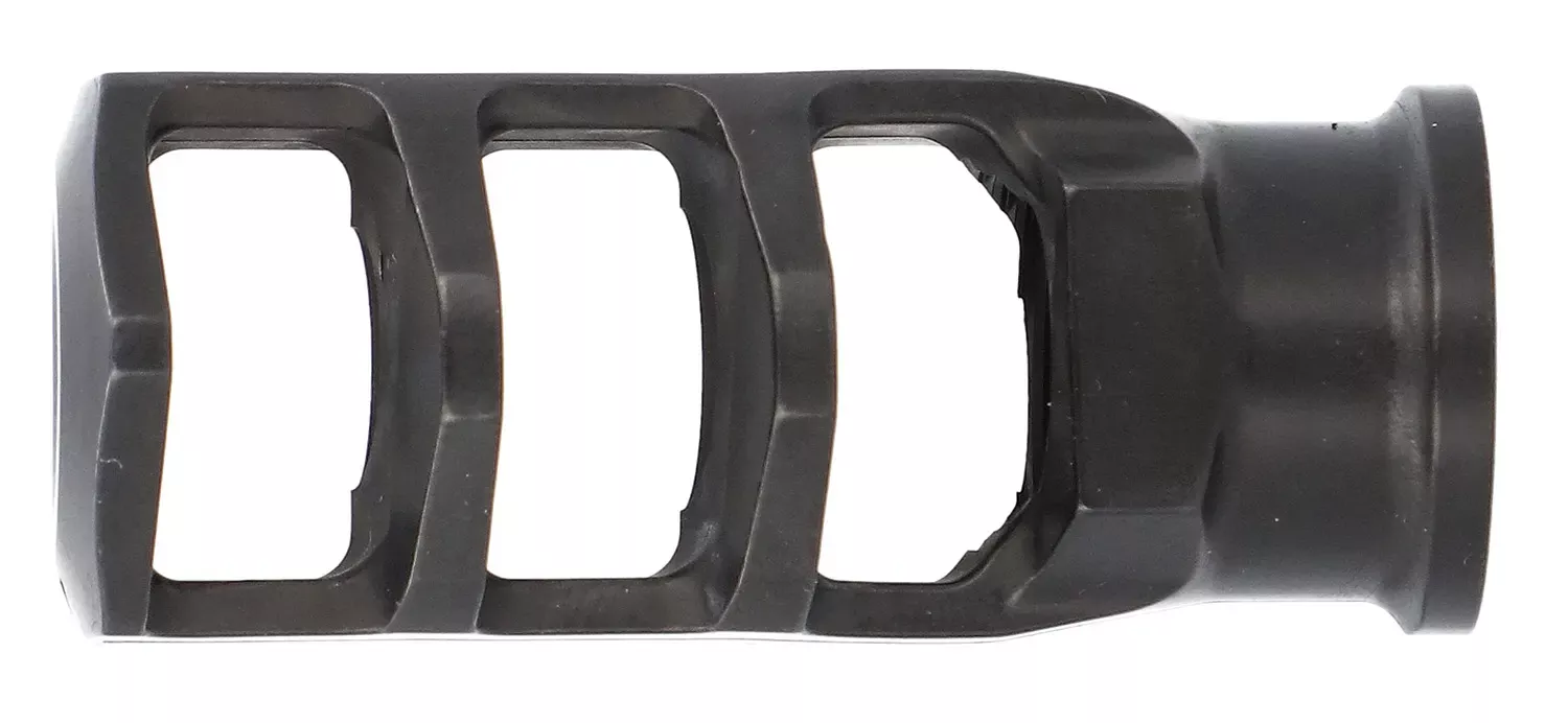 Sig Sauer 716I Tread 3-Chamber Muzzle Brake Black 5/8"-24 tpi Threads for 7.62mm Thread Pattern