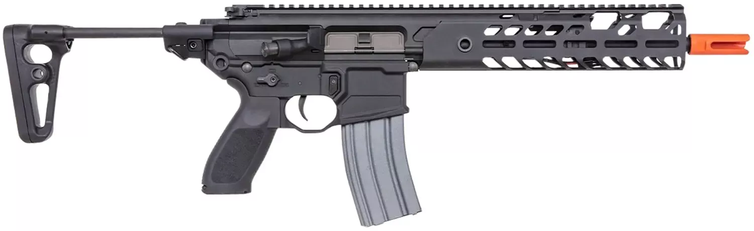 Sig Sauer Airguns 120rd 6mm Plastic BB, Black Aluminum Rec, 3 Position Adjustable Stock