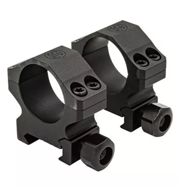 SIG SAUER Alpha1 30mm Extra High Aluminum Black Hunting Scope Rings (SOA10014)