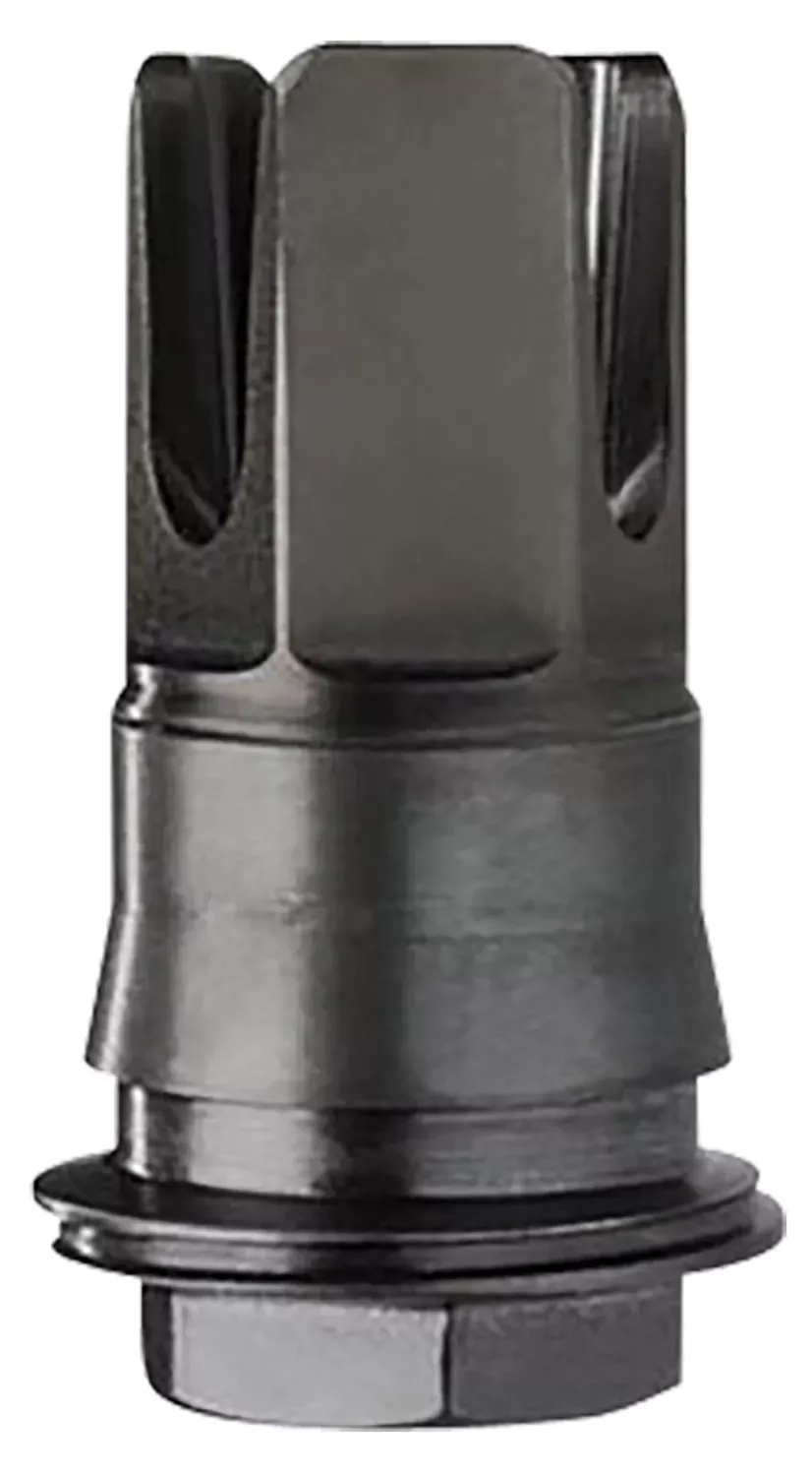 Sig Sauer Clutch-Lok QD Flash Hider Black Stainless Steel with 1/2″-28 tpi Threads 2.10″ OAL for 5.56mm Sig Taper-Lok Barrels