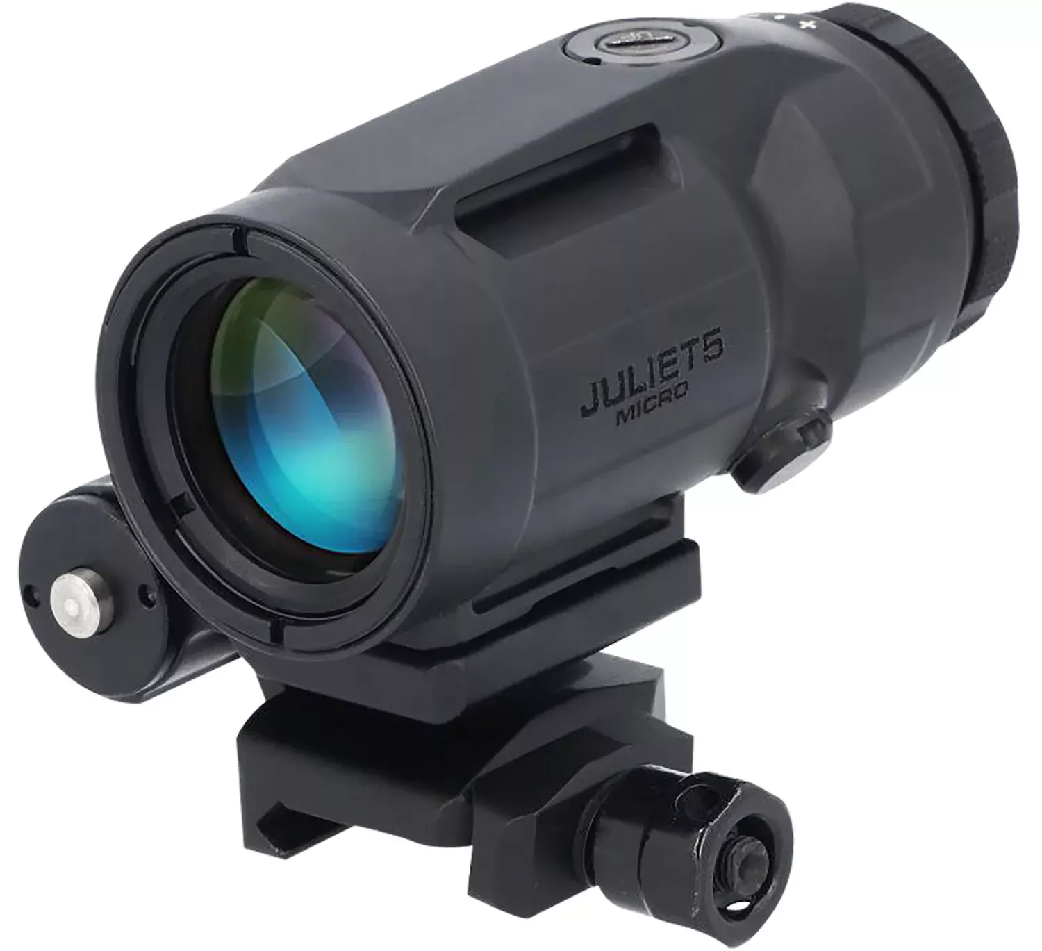 Sig Sauer Electro-Optics JULIET5-Micro 5 X Magnifier Magnifiers Black 5 X 24mm Push Button Flip to Side