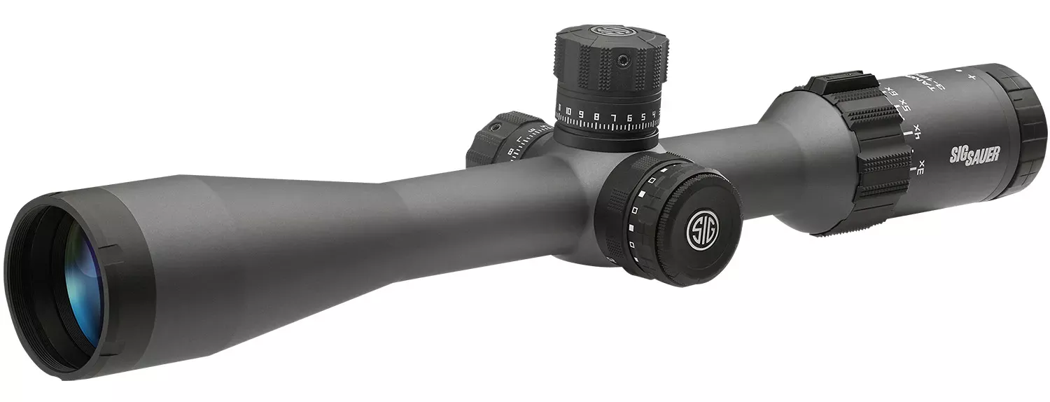 Sig Sauer Electro-Optics Tango-DMRBlack 3-18x44mm 34mm Tube 2 MOA Illuminated MOA Milling 2.0 Reticle