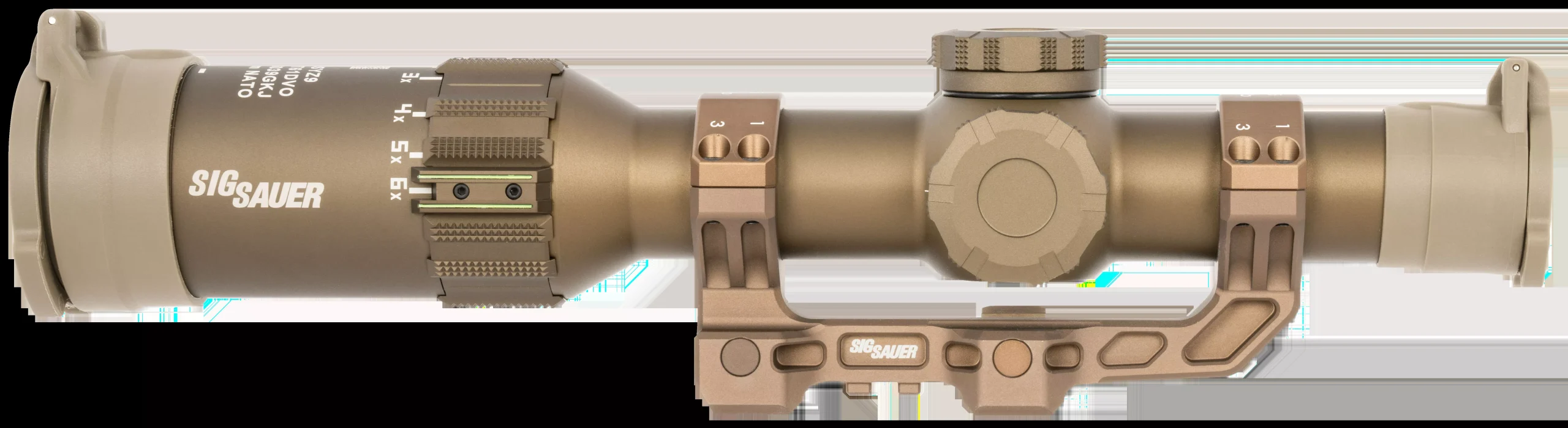 Sig Sauer Electro-Optics Tango6T DVO Flat Dark Earth 1-6x 24mm 30mm