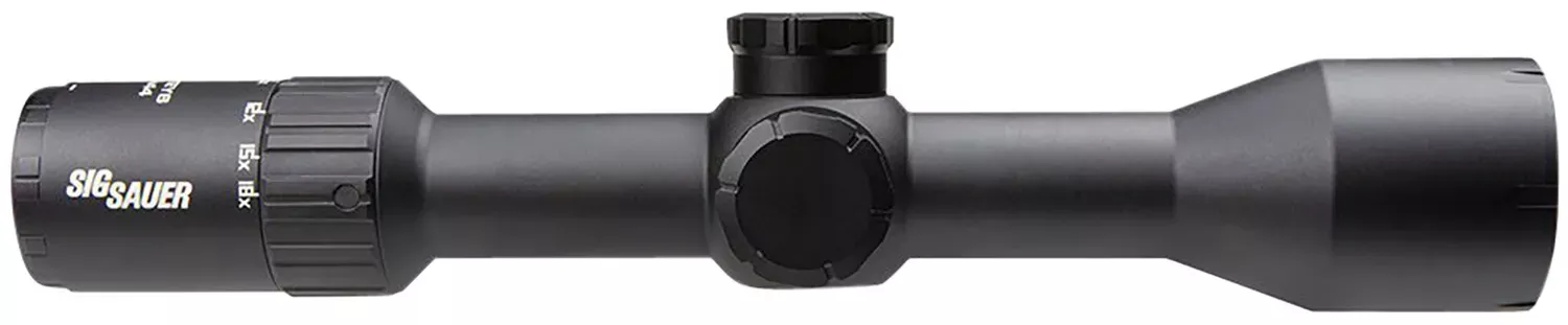 Sig Sauer Electro-Optics Whiskey6Black 3-18x44mm 30mm Tube MOA Milling Hunter 2.0 Reticle