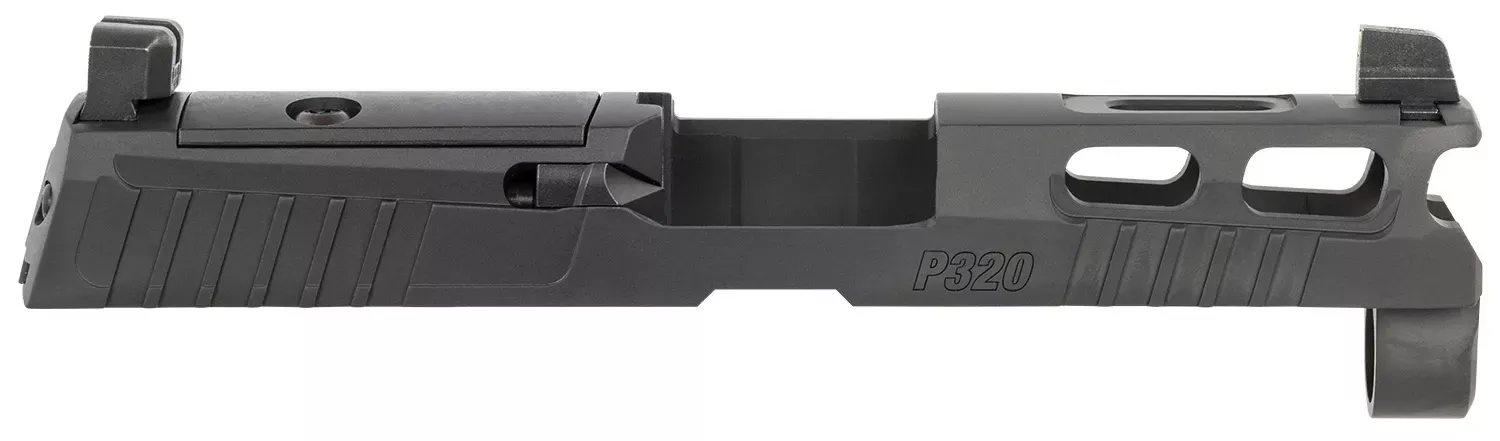 Sig Sauer P320 9mm Luger PVD Black Stainless Optic Ready Slide XRAY3 Suppressor Sights ROMEO1 PRO/ROMEO2