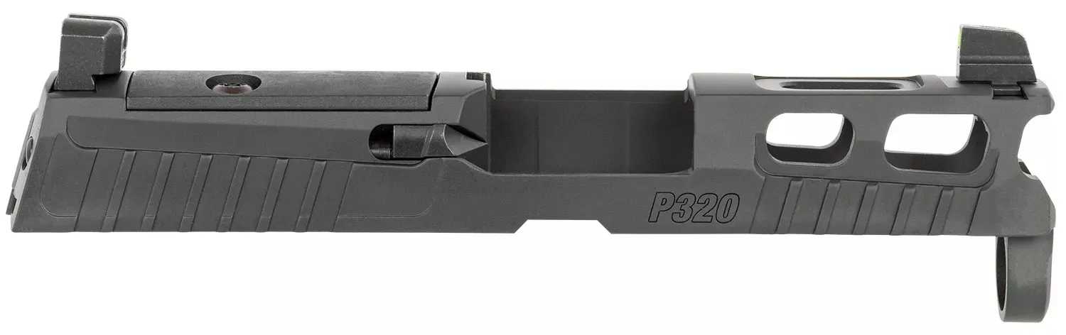 Sig Sauer P320 9mm Luger PVD Black Stainless Steel Optic Ready Slide XRAY3 Suppressor Sights ROMEO1 PRO & ROMEO2