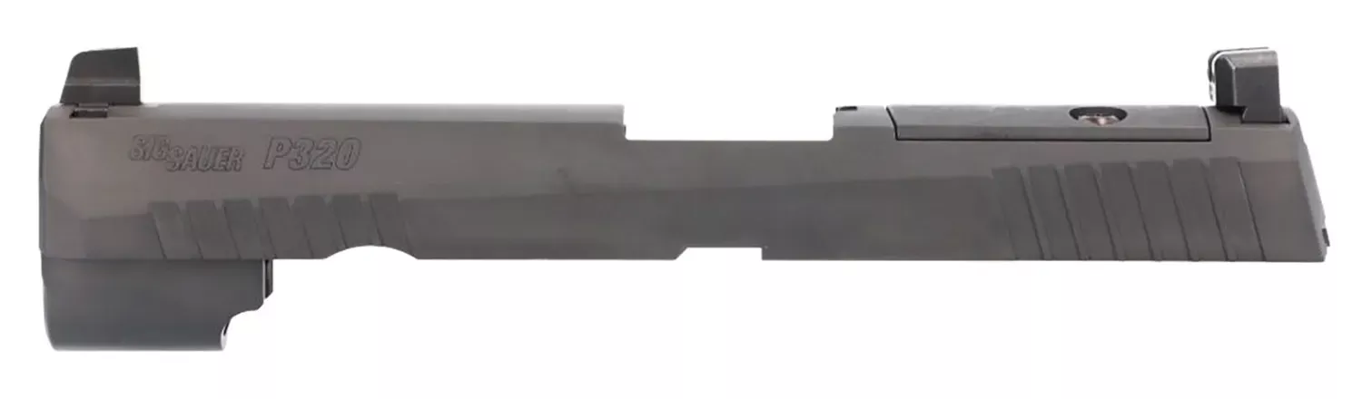 Sig Sauer P320 Slide Assembly Stainless Steel Black Nitron P320 4.7″ Non-threaded Barrel or 5.5″ Threaded Barrel