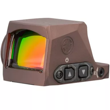 SIG SAUER Romeo-X Enclosed Compact FDE Red Circle Dot Reflex Sight (SORX1402)