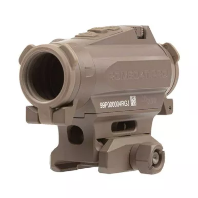 SIG SAUER Romeo4T-Pro 1x20mm Flat Dark Earth CR2032 2 MOA Ballistic Circle Red Dot Sight (SOR44102)