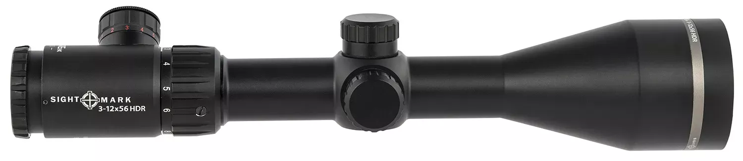Sightmark Core HX Black Hardcoat Anodized 3-12x56mm 30mm Tube