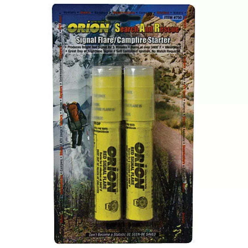 Signal Flare/Fire Starter 2 Pk