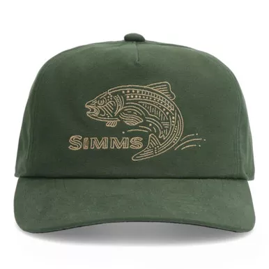 Simms Double Haul Riffle Green Hat