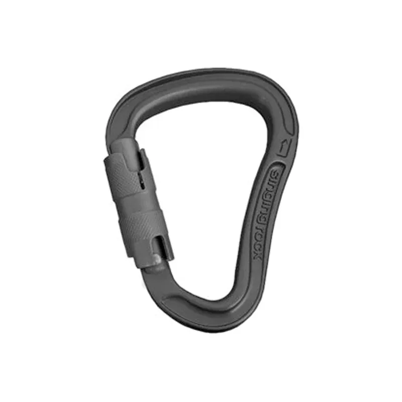 SINGING ROCK Bora HMS TL Anodized Black Carabiner