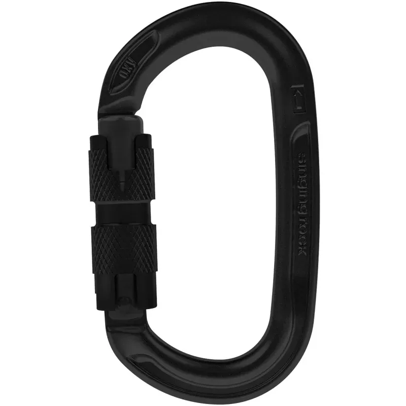 Singing Rock OXY Tl Black Climbing Harness with Adjustable Fit