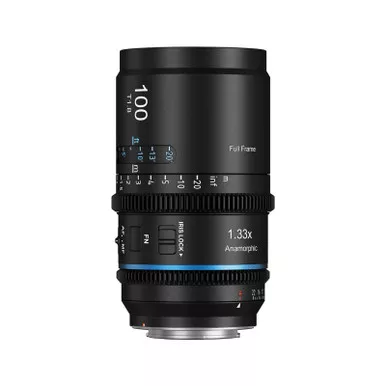SIRUI Astra T1.8 1.33x 100mm E Mount Blue Streak Full-Frame Autofocus Anamorphic Cine Lens (AST-100-EB)
