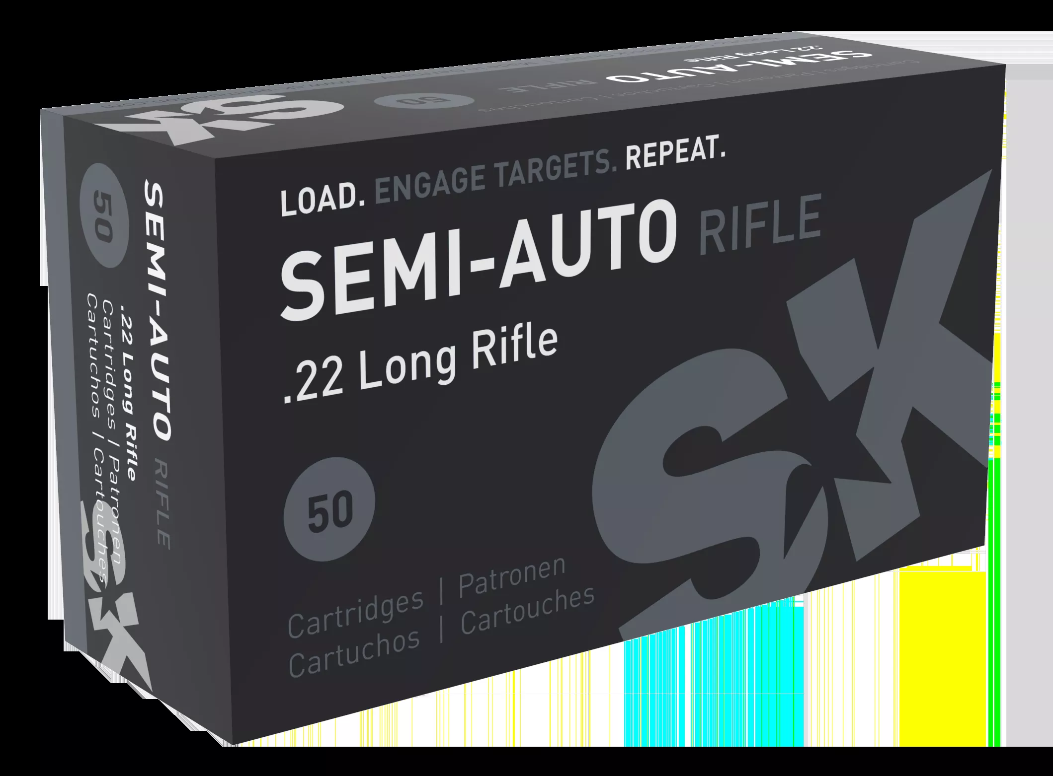 SK 22lr 40gr 50rd Bx/ 100 Cs