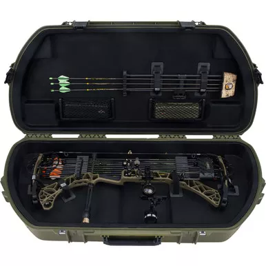 SKB 3I-4318-MPL-M Mathews iSeries Shaped Bow Case, Green