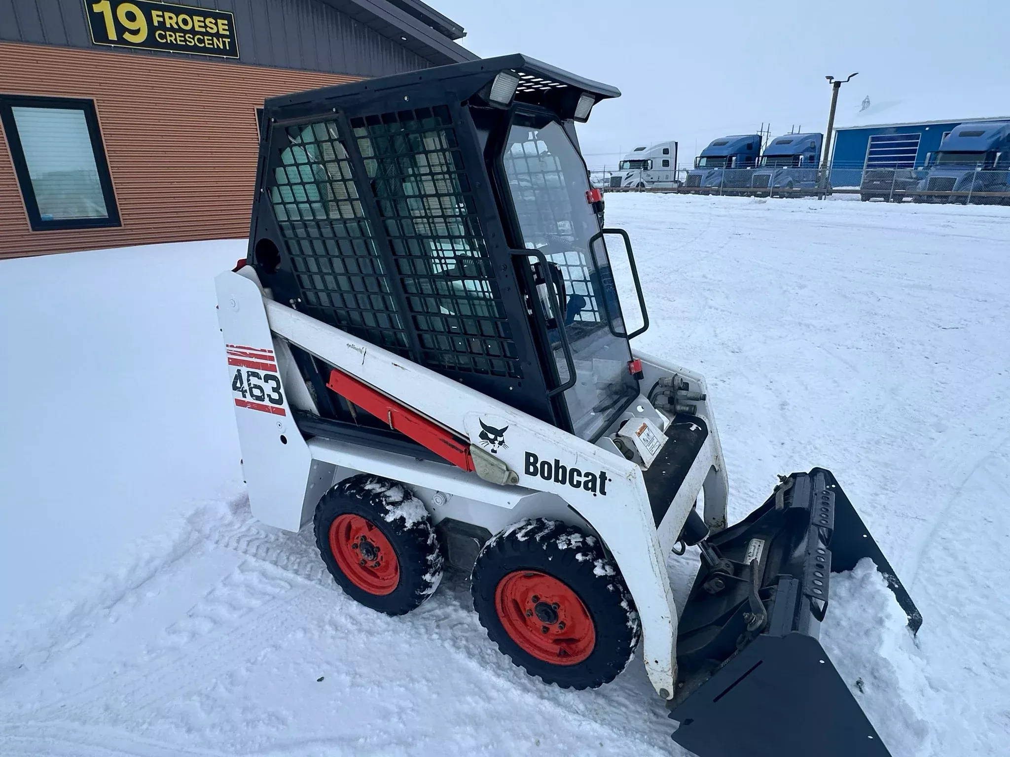 Skid Steer Doors Cab Enclosure Door | BSD‑463/S70 (Bobcat 463/S70) | ½” Lexan Polycarbonate | 15–25 GPM | For Bobcat 463 & S70 Skid Steers