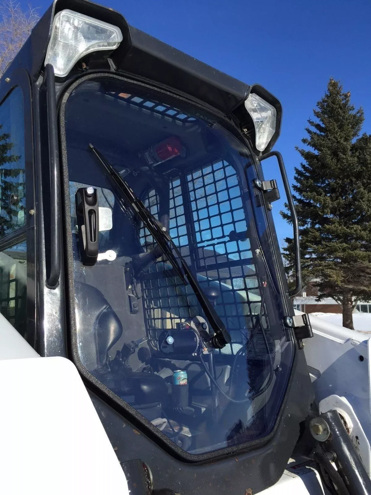 Skid Steer Doors Cab Enclosure Door | BSD‑M (Bobcat M Series) | ½” Lexan Polycarbonate | 8–30+ GPM | For Bobcat M Series Skid Steers