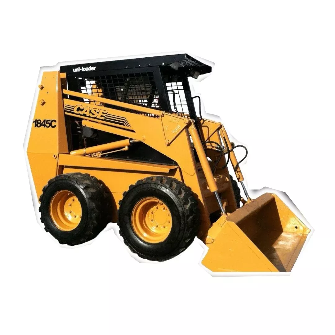 Skid Steer Doors Cab Enclosure Door | SSD‑1845C (Case 1845C) | ½” Lexan Polycarbonate | 15–25 GPM | For Case 1845C Skid Steers