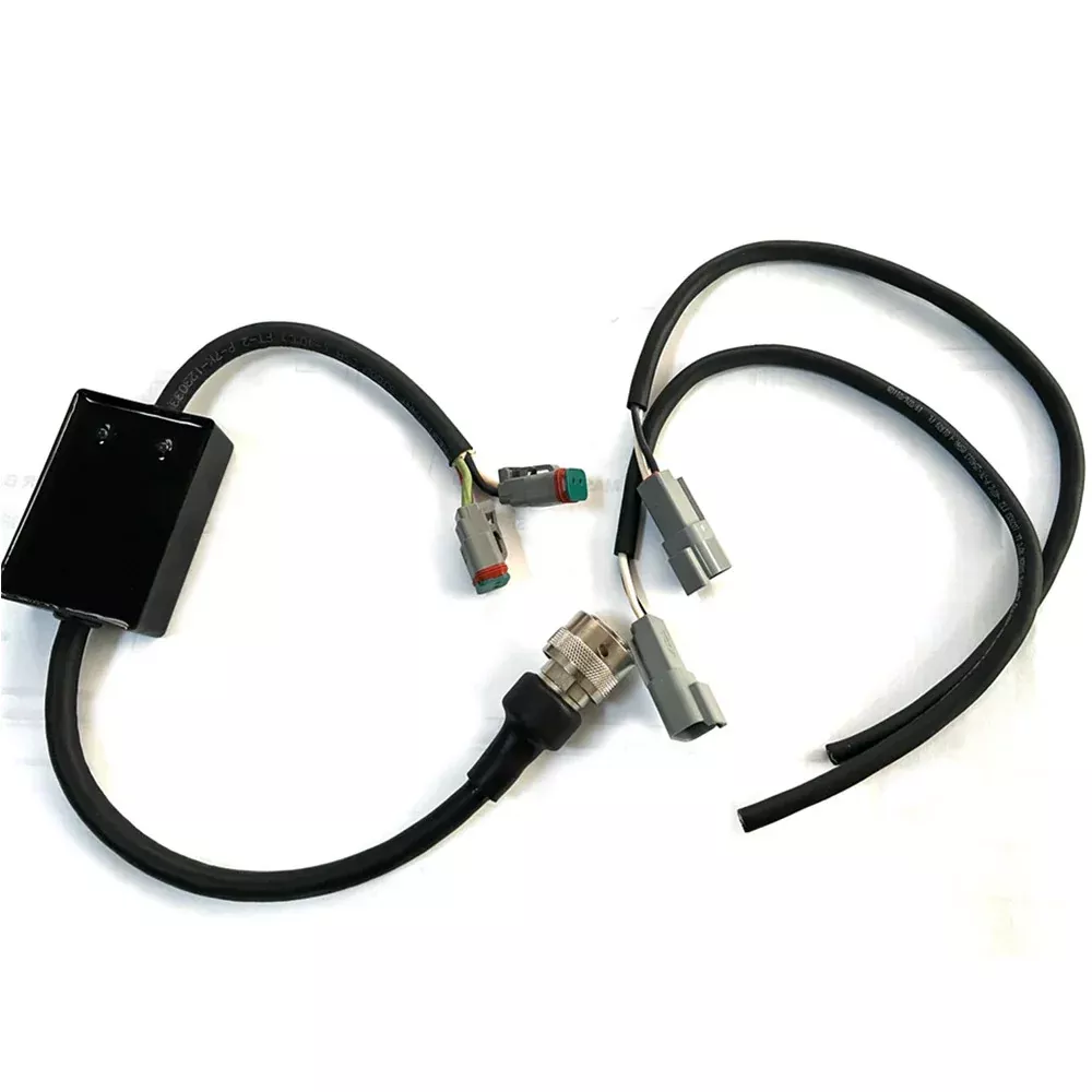 Skid Steer Genius 7 Pin Controller | Model SG-CB-2000A-100 | Dual 2-Pin Deutsch | 12V Flow Control | 8 To 30+ GPM | For Skid Steer