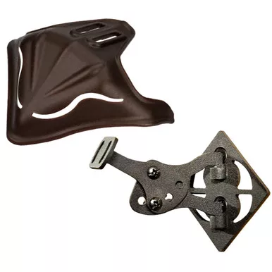 Skull Hooker SKH-BB-SC-ASSY Bone Bracket Skull Cap Combo, Black
