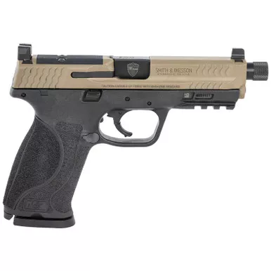 Smith & Wesson 13450 M&P M2.0 OR Spec Series Kit 9mm Luger 4.60" 17+1 Black Polymer Frame Flat Dark Earth Stainless Steel Slide Black Interchangeable Backstrap Grip