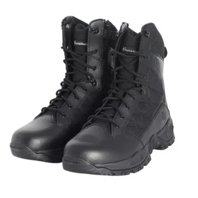 Smith & Wesson 206001 Men's Scout 8" Hot Weather Side-Zip Polishable Toe Tactical Boots