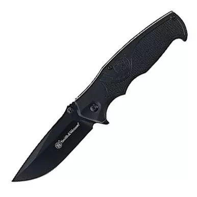Smith & Wesson EDC Folding & Logo Playing Cards Blade 3.25" Black