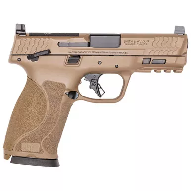 Smith & Wesson M&P 10mm M2.0 Flat Dark Earth 4" Barrel 15-Rounds Optics Ready