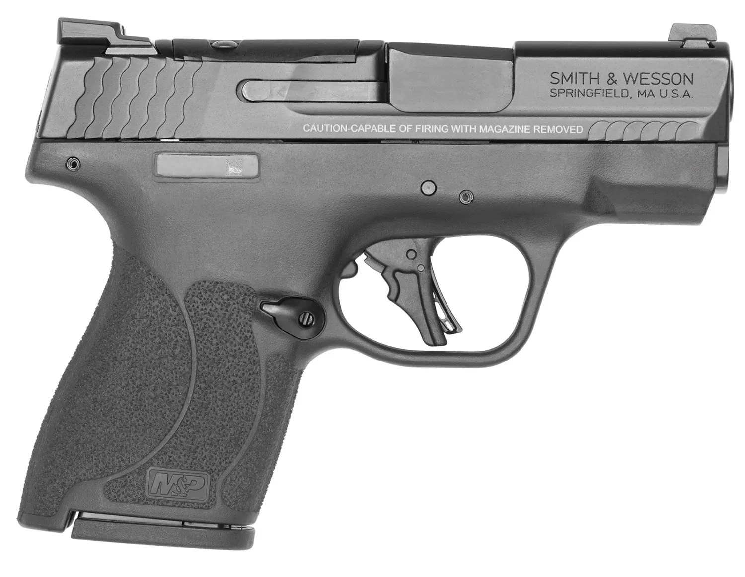 Smith & Wesson M&P Shield Plus Micro-Compact Frame 9mm Pistol Luger 10+1, 3.10" Black Armornite Stainless Steel Barrel