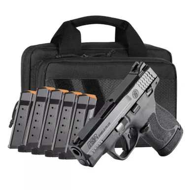 Smith and Wesson M&P9 Shield Plus 9mm 3.1" Barrel 13-Rounds 6 Mags